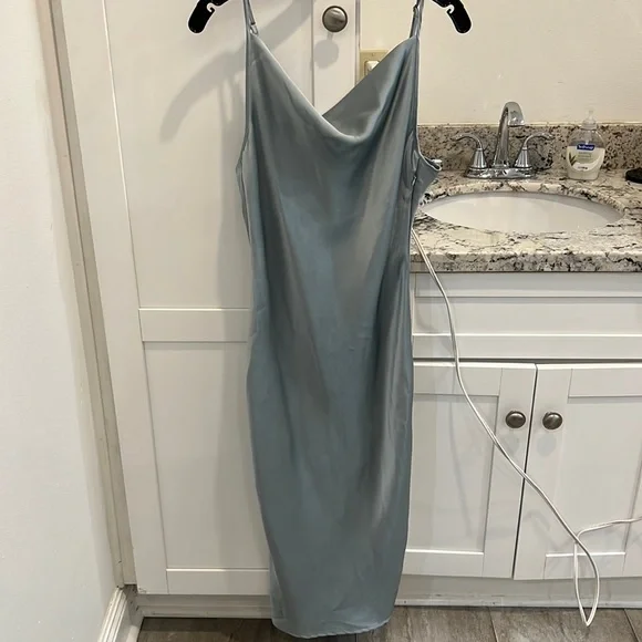 camisole slip dress Navy V-Neck Studded Cami Dress